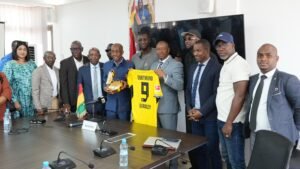Visite officielle à FEGUIFOOT & Ministère des Sports de la République de Guinée
